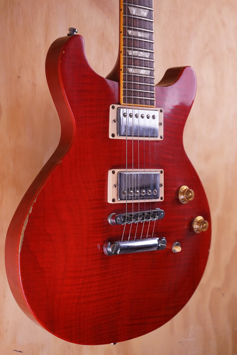 1998 Gibson Les Paul Standard Double Cutaway, Trans Red, (Used Comm) - Fair Deal Music