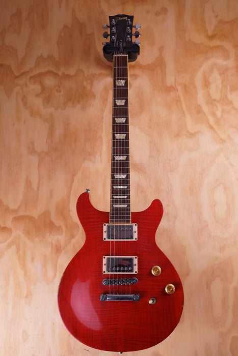 1998 Gibson Les Paul Standard Double Cutaway, Trans Red, (Used Comm) - Fair Deal Music