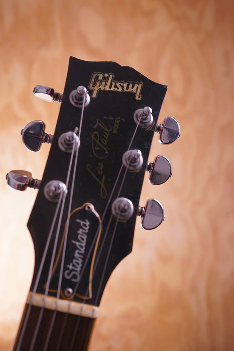 1998 Gibson Les Paul Standard Double Cutaway, Trans Red, (Used Comm) - Fair Deal Music
