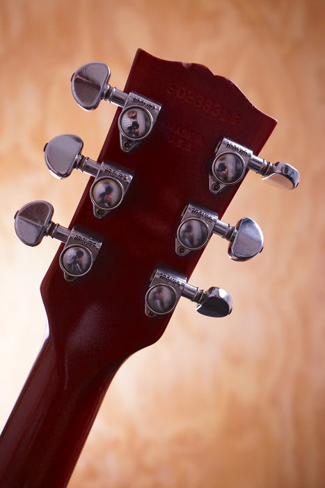 1998 Gibson Les Paul Standard Double Cutaway, Trans Red, (Used Comm) - Fair Deal Music