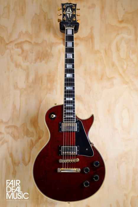 Gibson 1980 Les Paul Custom Wine Red, USED - Fair Deal Music