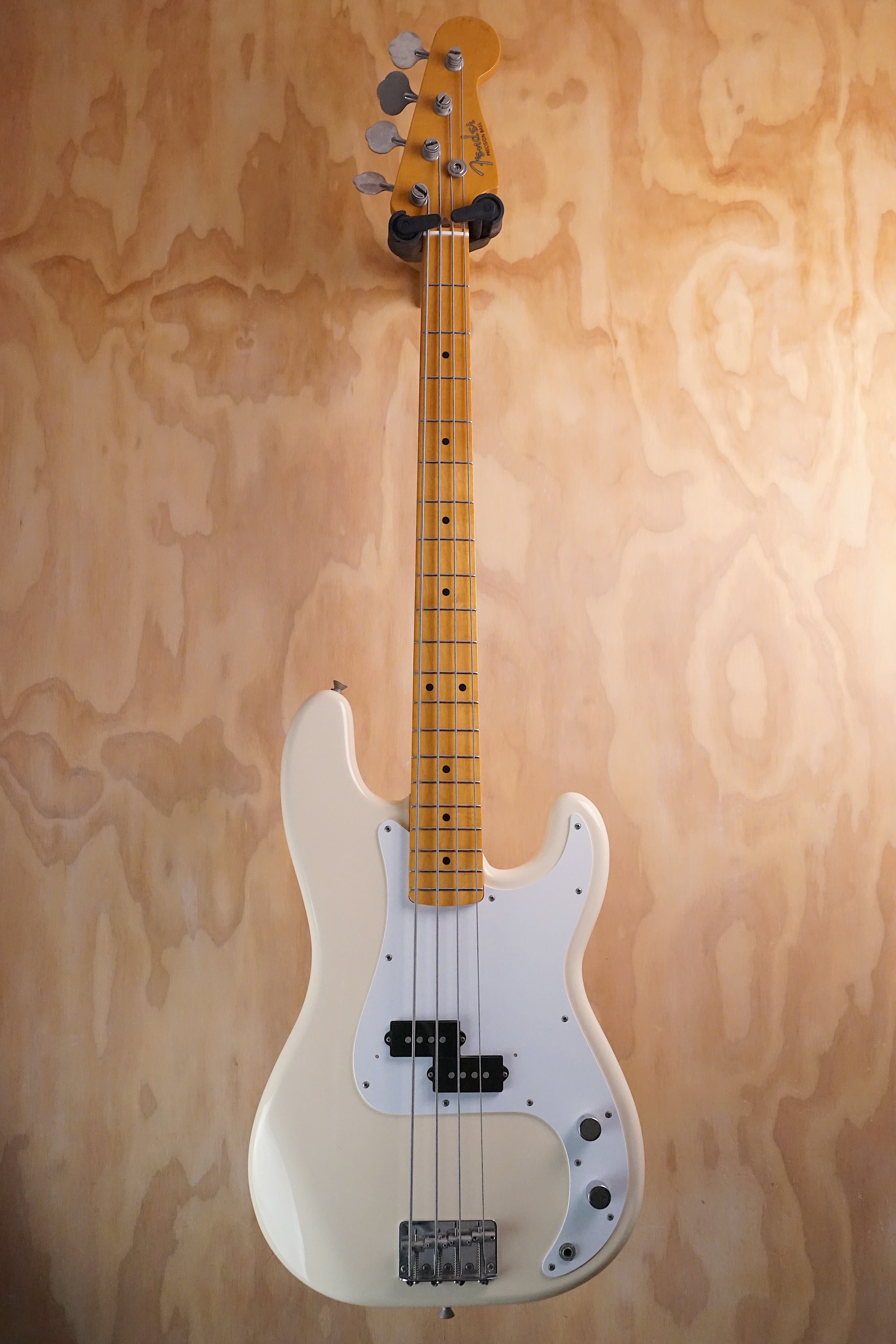 Fender Precision Bass PB-57 MIJ Olympic White, (Used) - Fair Deal Music