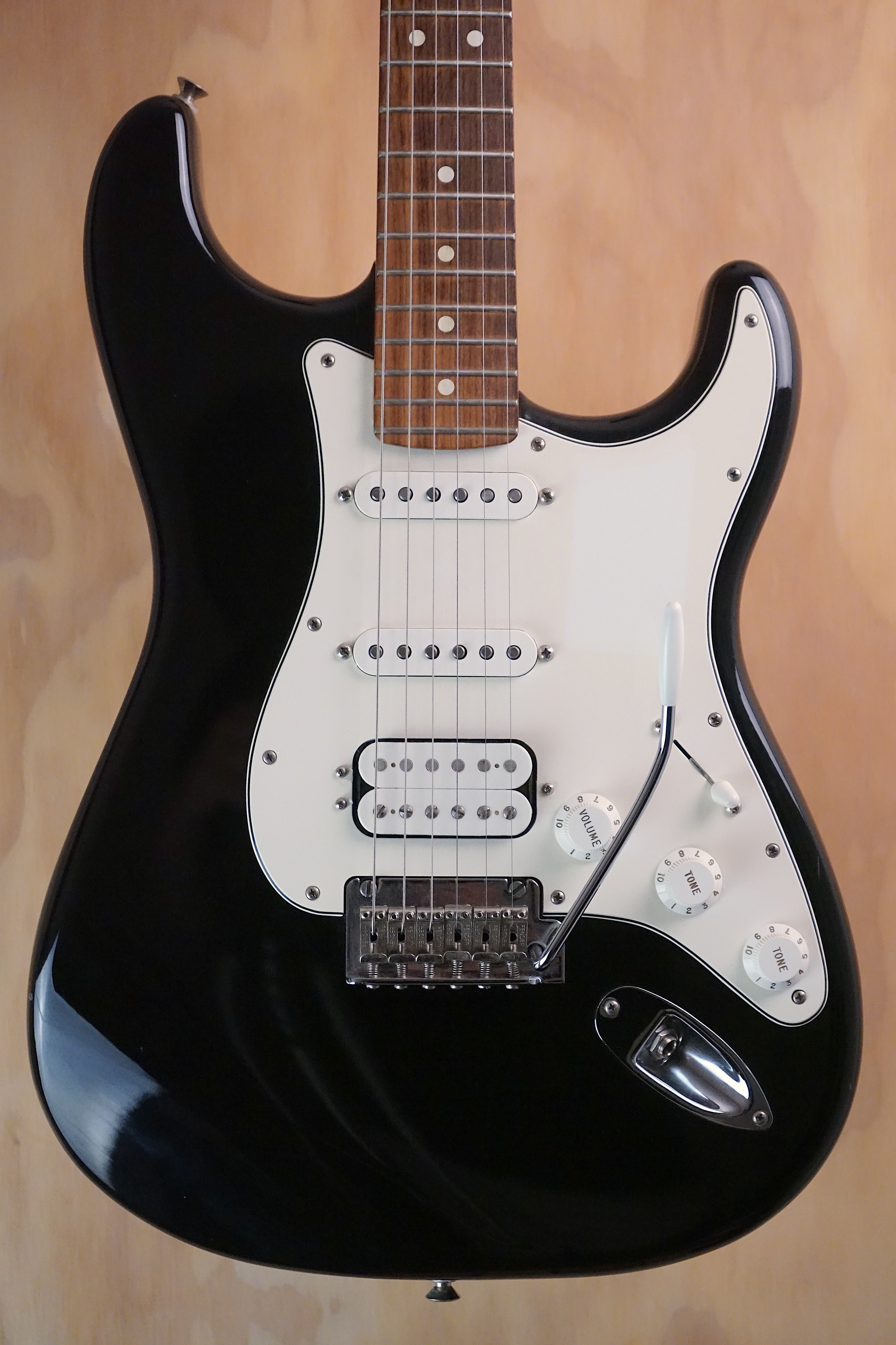 Fender Player Stratocaster HSS Black Electric Guitar, (Used) - Fair Deal Music