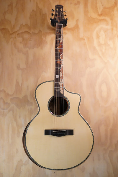 SQOE A9-SK Acoustic Guitar Natural Gloss, (Used) - Fair Deal Music