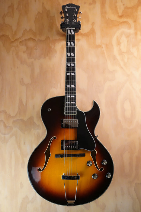 Eastman AR372CE Sunburst Hollowbody Electric Guitar, (Used, Comm)