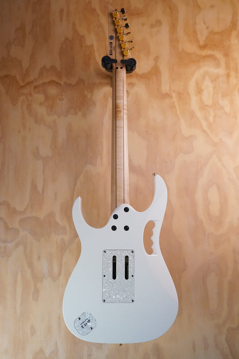 Ibanez JEM7VP Steve Vai Signature White Electric Guitar, (Used, Comm)