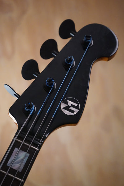 Maruszczyk Elwood 4p Red Sparkle 32" Scale Bass Guitar, (Used) - Fair Deal Music