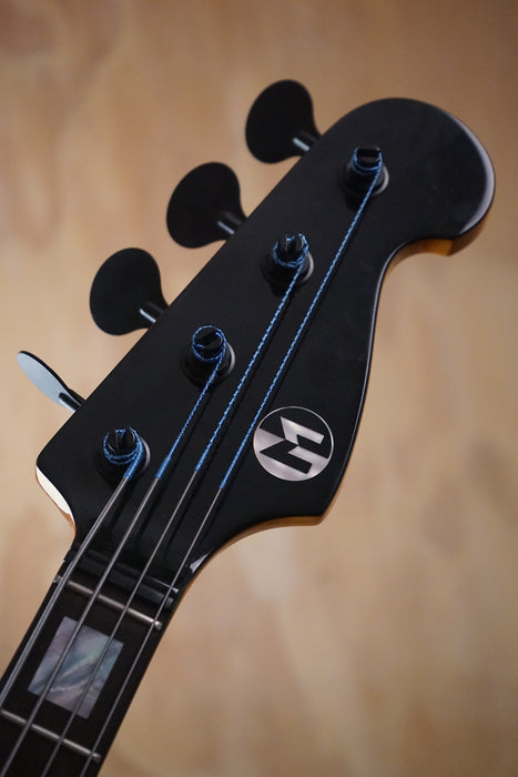 Maruszczyk Elwood 4p Red Sparkle 32" Scale Bass Guitar, (Used)
