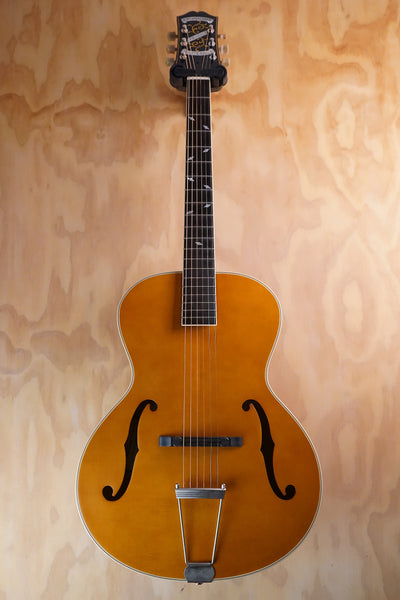 Epiphone Masterbilt Century Zenith Classic Vintage Natural Archtop Guitar, (Used) - Fair Deal Music