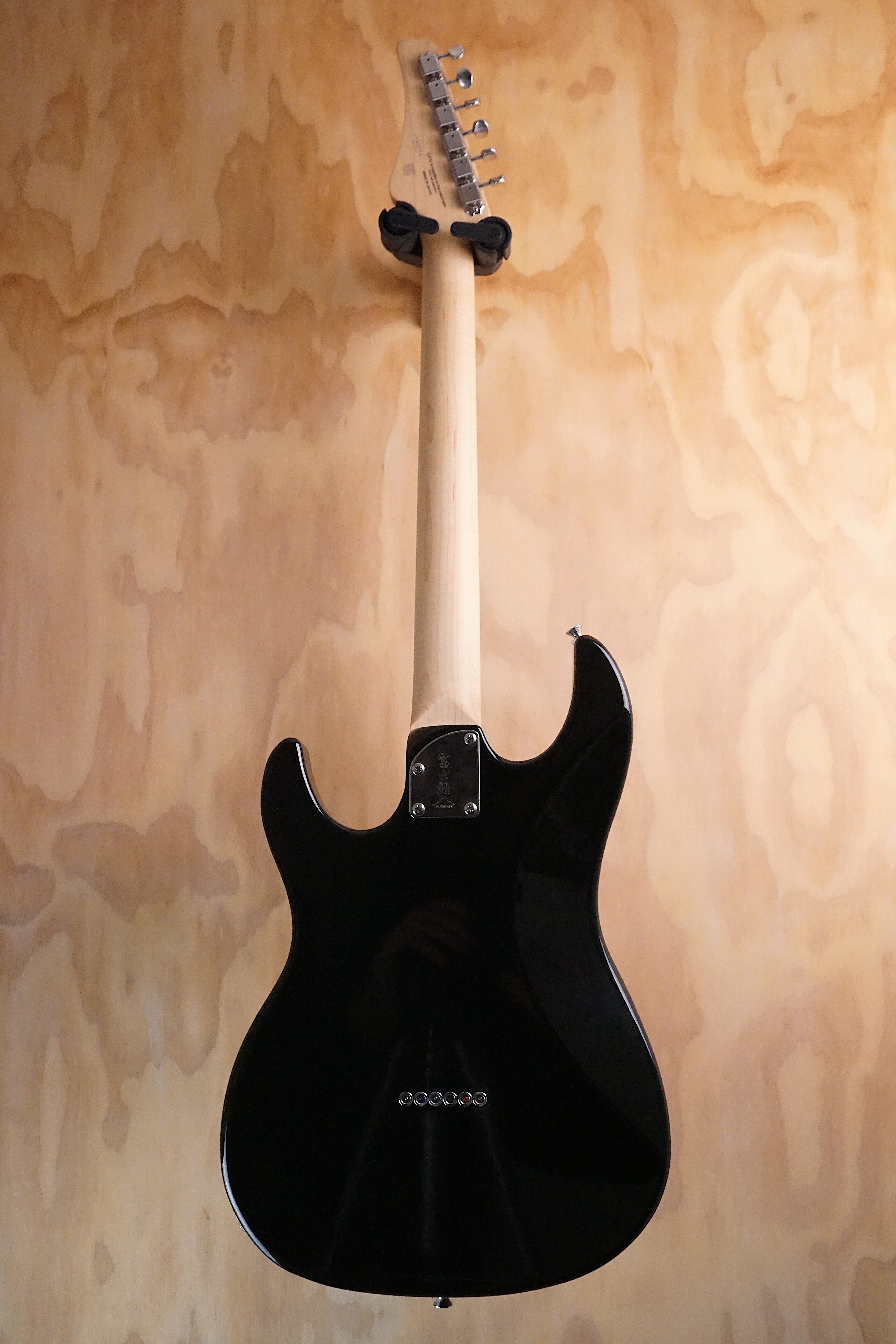 FGN Boundary Odyssey Black Hardtail Electric Guitar, (Used) - Fair Deal Music