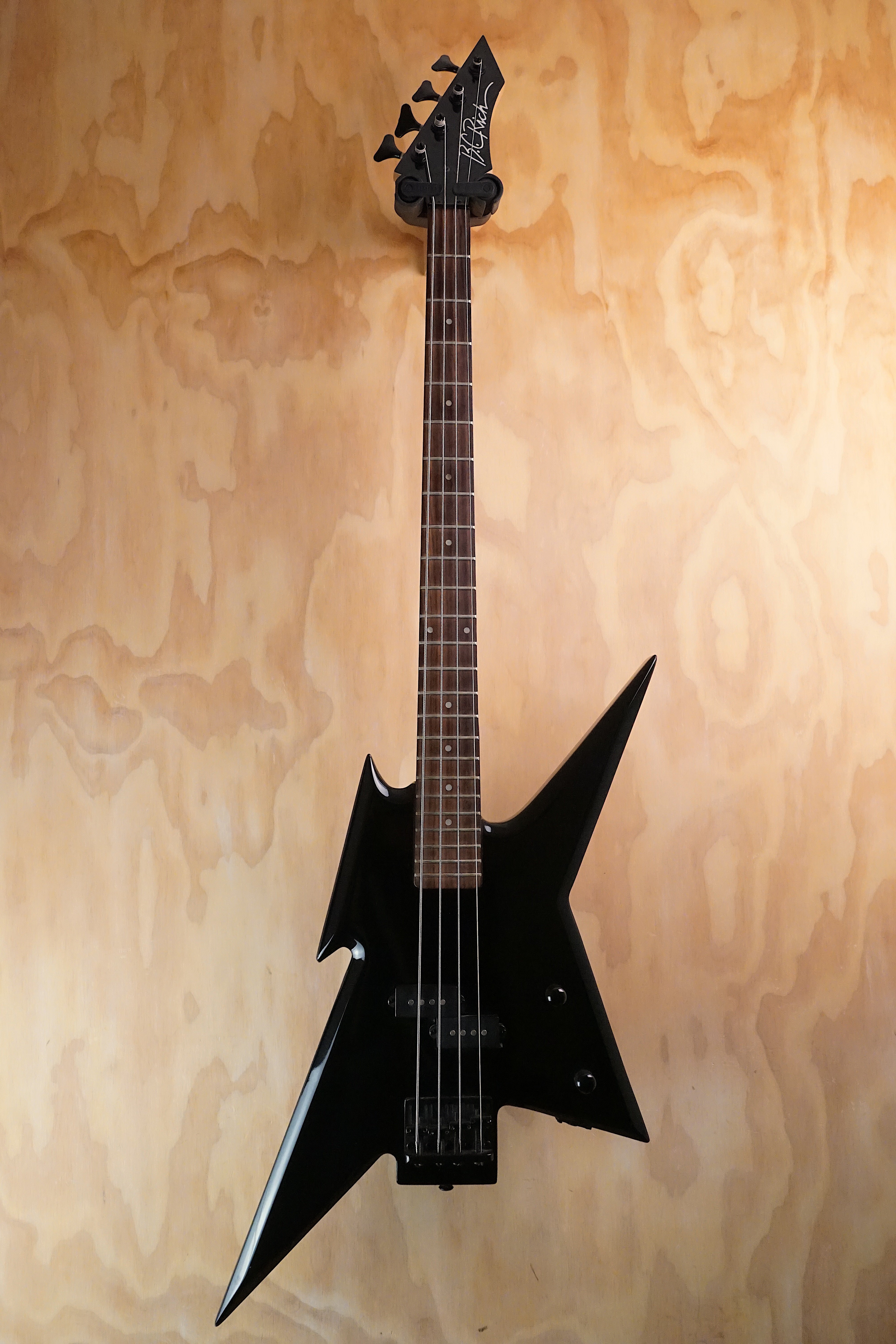 1992 BC Rich Ironbird Bass Guitar Black, (Used) - Fair Deal Music