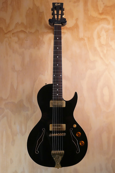B&G Little Sister Private Build Black Cutaway Electric Guitar, (Used, Comm) - Fair Deal Music
