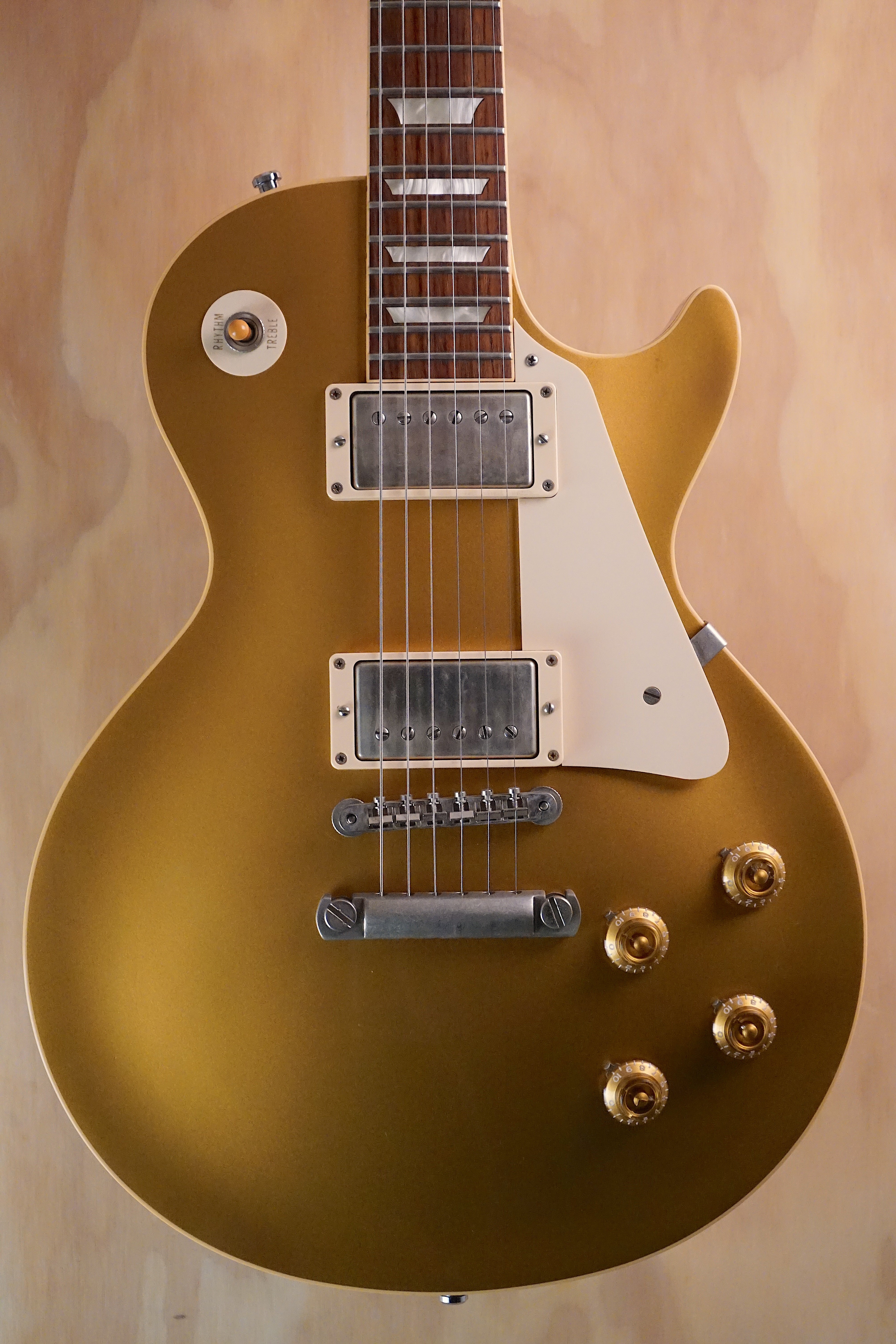 Gibson Custom Shop R7 1957 Les Paul Goldtop Darkback Reissue VOS, (Used, Comm) - Fair Deal Music