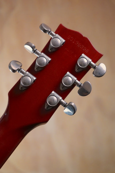 1999 Gibson Left-Handed ES-335 Cherry Semi-Hollow Electric Guitar, (Used, Comm) - Fair Deal Music