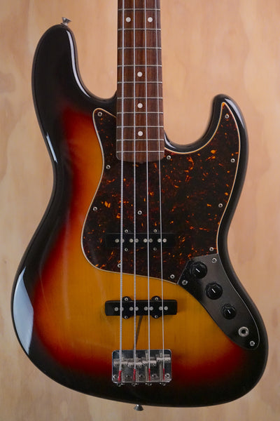 Fender JB-62 Jazz Bass Sunburst, (Used, Comm) - Fair Deal Music