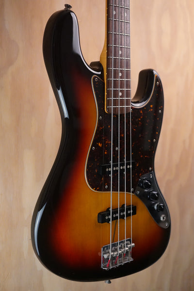 Fender JB-62 Jazz Bass Sunburst, (Used, Comm) - Fair Deal Music