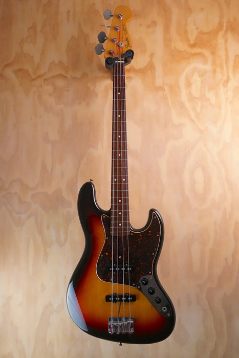 Fender JB-62 Jazz Bass Sunburst, (Used, Comm)