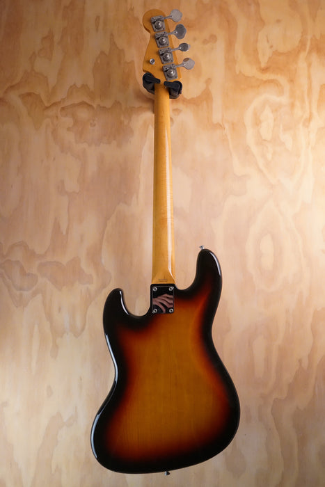 Fender JB-62 Jazz Bass Sunburst, (Used, Comm)
