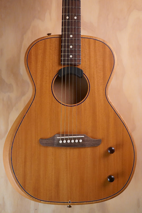 Fender Highway Parlor All Mahogany Acoustic Guitar, (Used) - Fair Deal Music