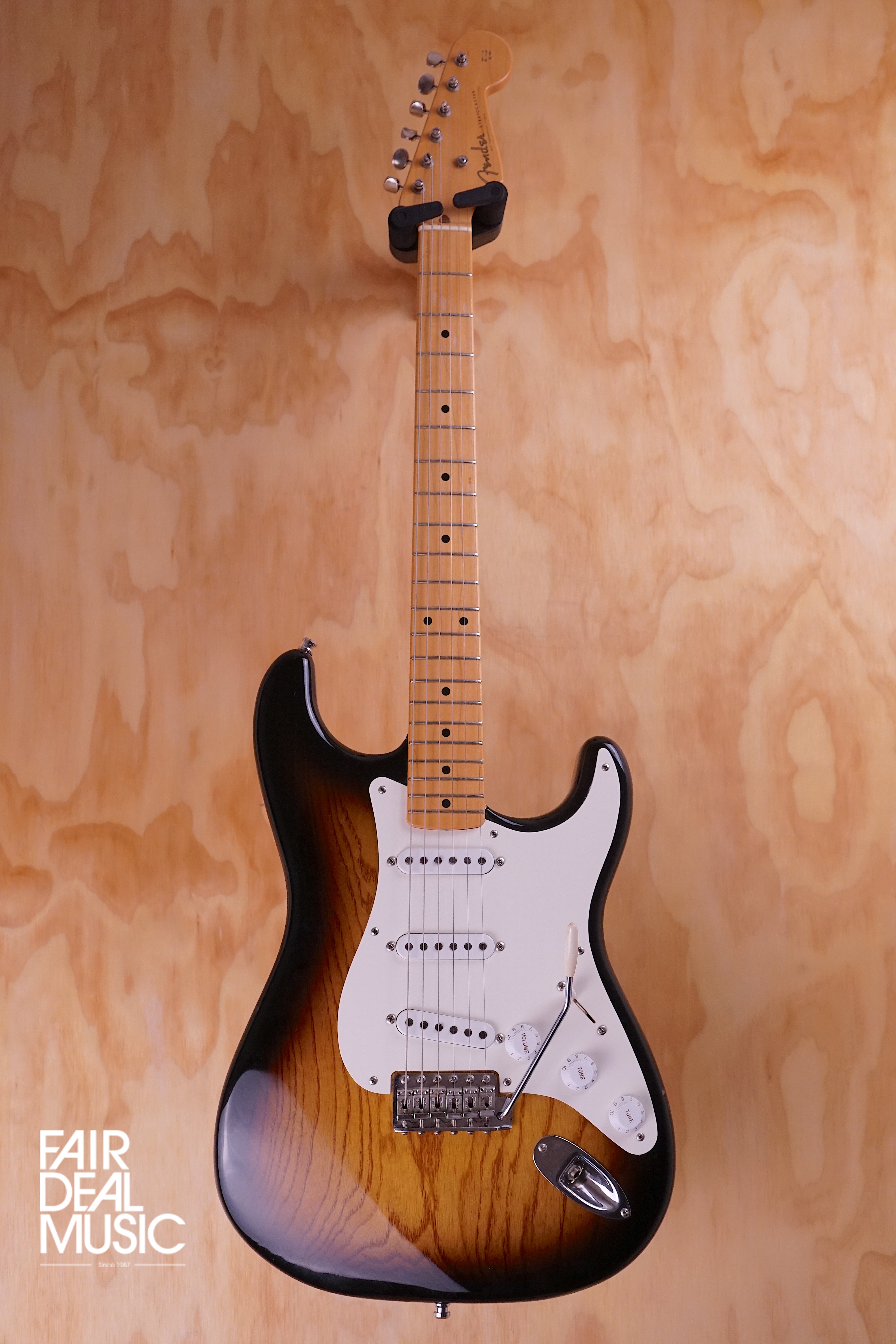 Fender Custom Shop Stratocaster '54 Masterbuilt (Art Esparza) in 2-Colour Sunburst, (Used) - Fair Deal Music