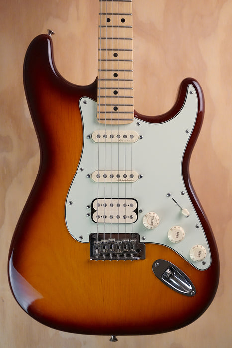 Fender Deluxe Stratocaster HSS Tobacco Sunburst Electric Guitar, (Used)