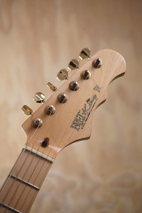Fret-King Black Label Corona FKV6 John Verity Signature Model Sunburst, (Used) - Fair Deal Music