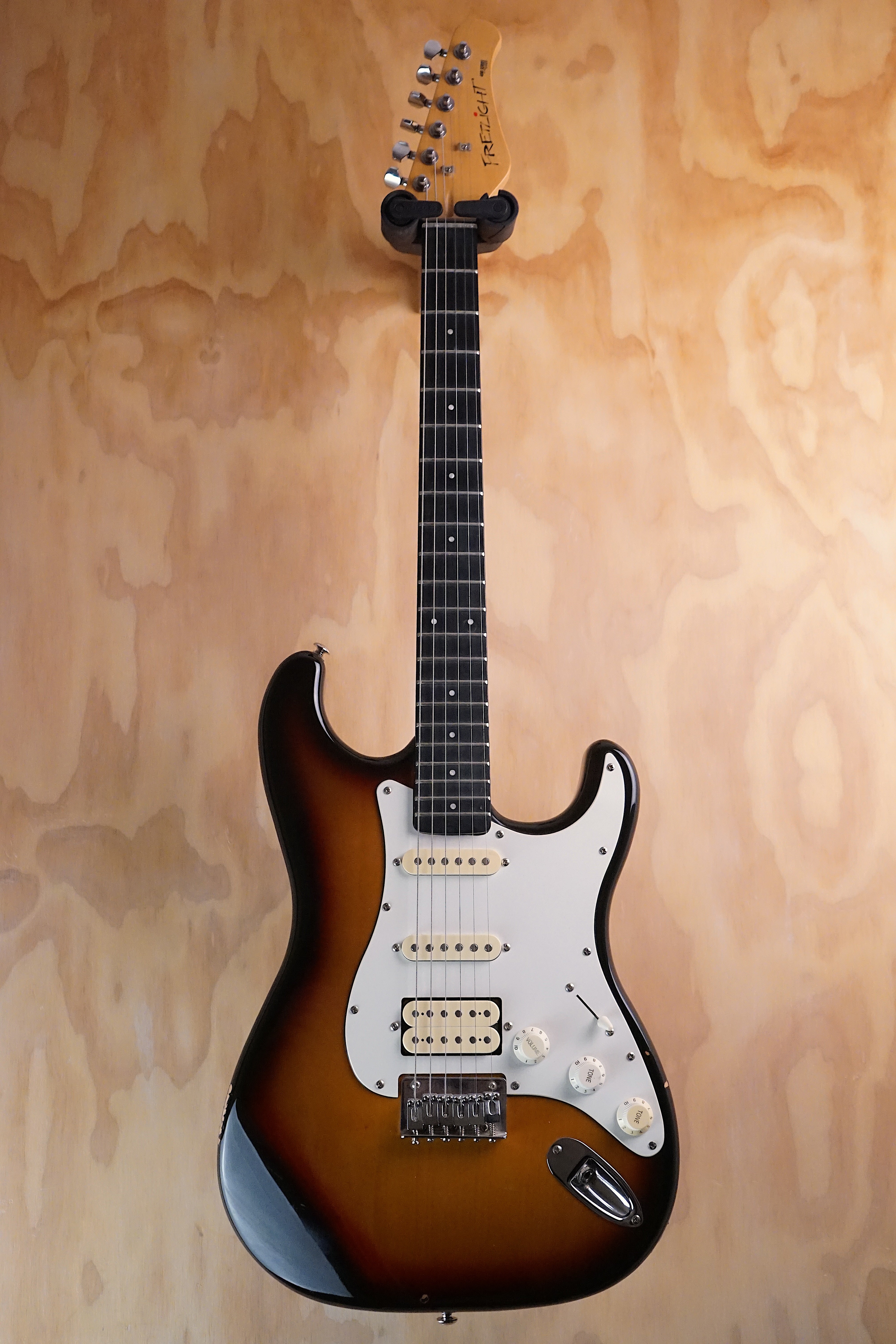Fretlight Optek 400 Series HSS Sunburst Electric Guitar, (Used) - Fair Deal Music