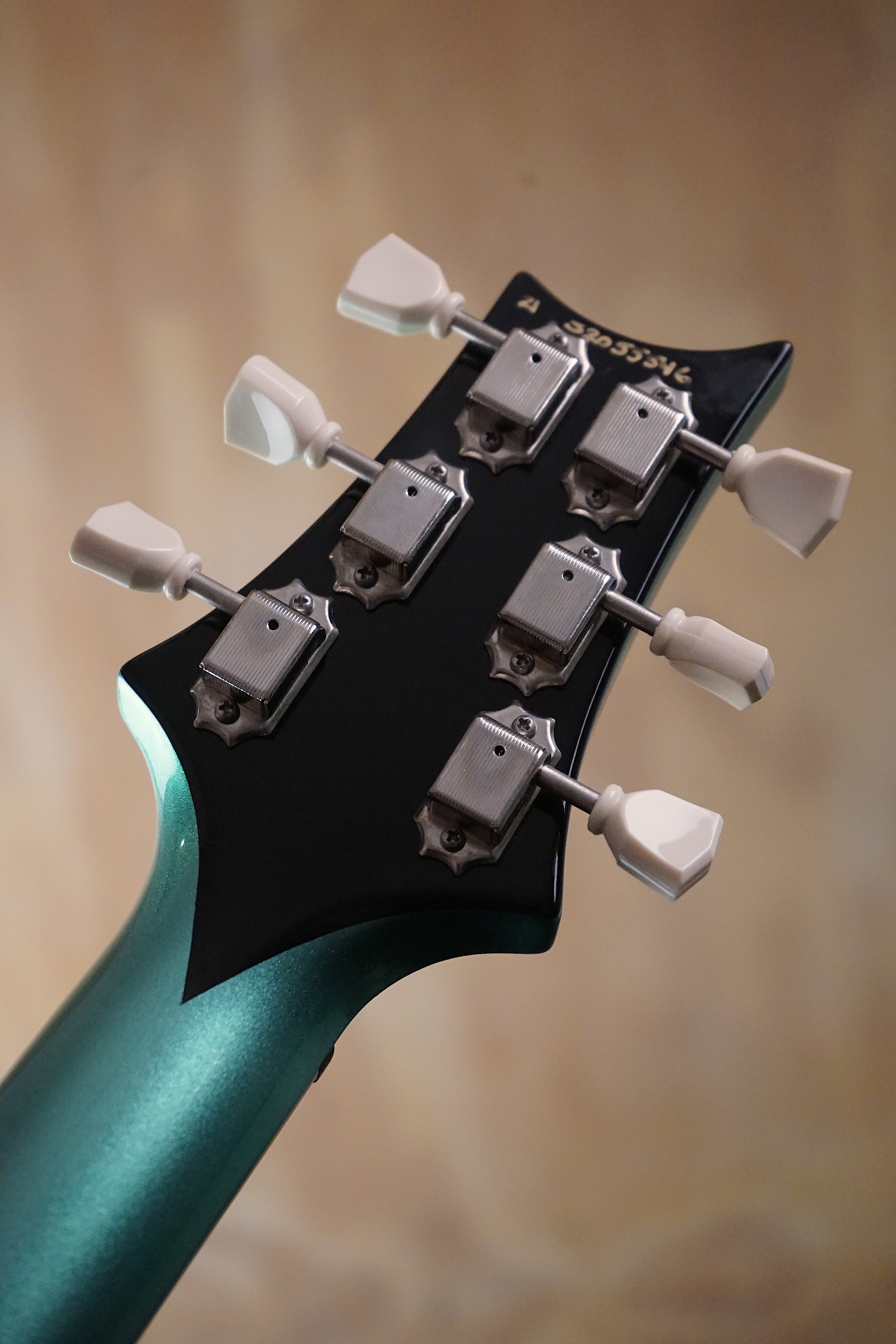 PRS S2 McCarty 594 Thinline Frost Green Metallic Electric Guitar, (Used) - Fair Deal Music