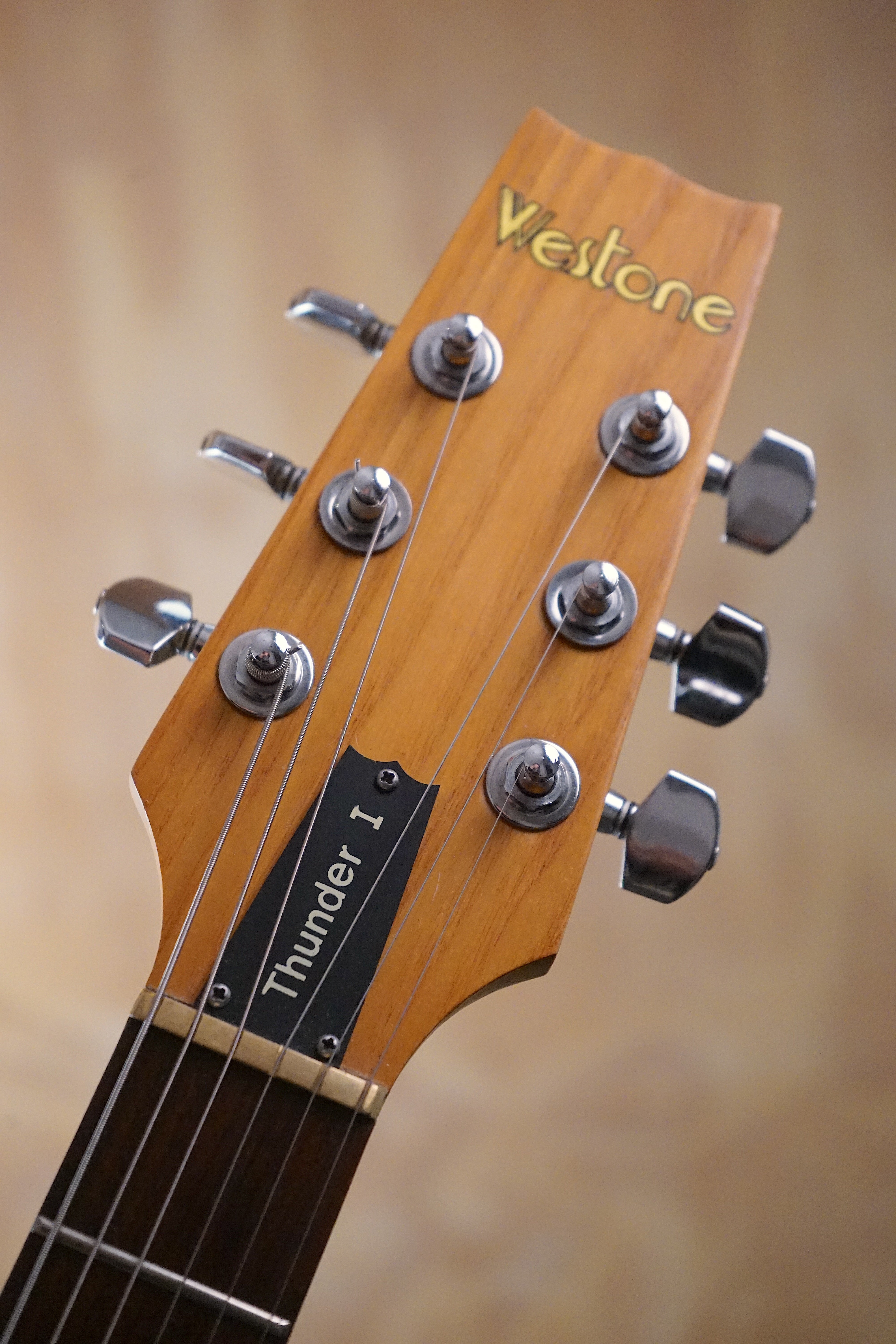 1980s Westone Thunder 1 Natural MIJ Matsumoku Electric Guitar, (Used) - Fair Deal Music