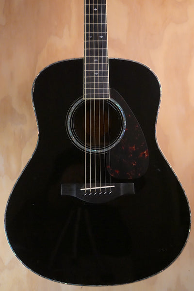 Yamaha LL16D ARE Black Electro-Acoustic Guitar, (Used) - Fair Deal Music