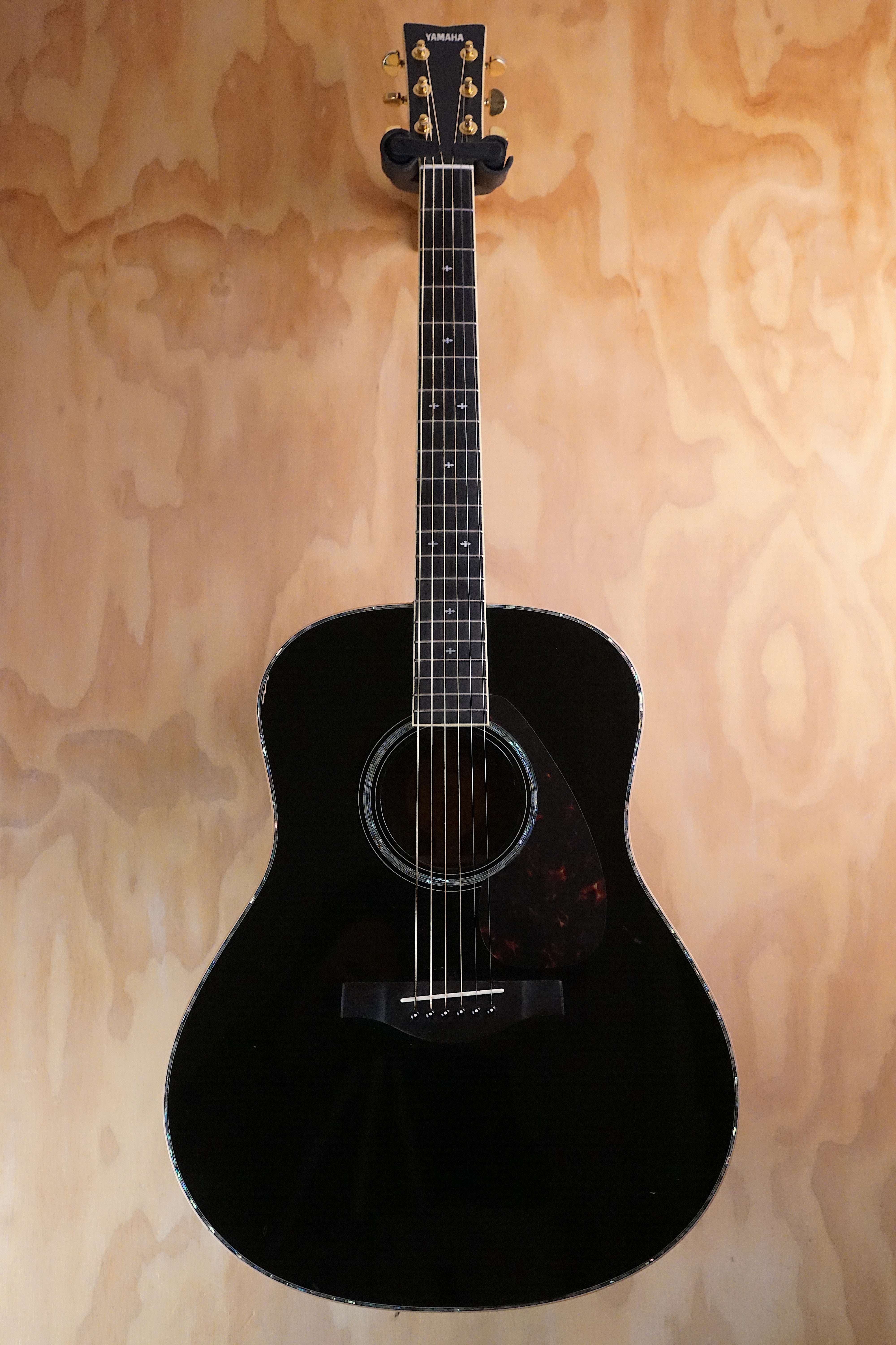Yamaha LL16D ARE Black Electro-Acoustic Guitar, (Used) - Fair Deal Music