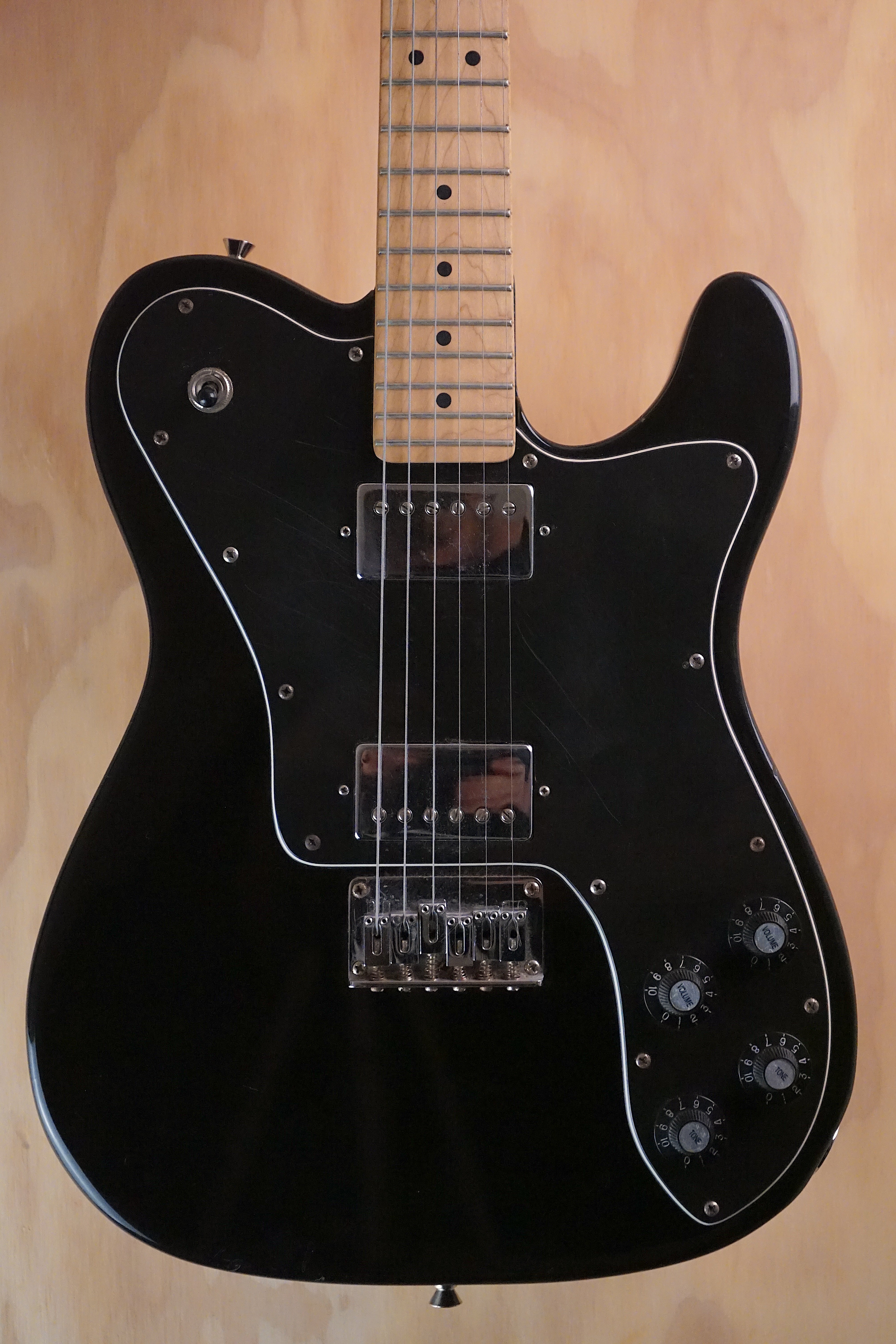 Squier Affinity Telecaster Custom HH Black Electric Guitar, (Used) - Fair Deal Music