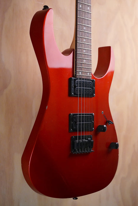 Ibanez Gio GRG121EX Candy Apple Red Electric Guitar, (Used) - Fair Deal Music
