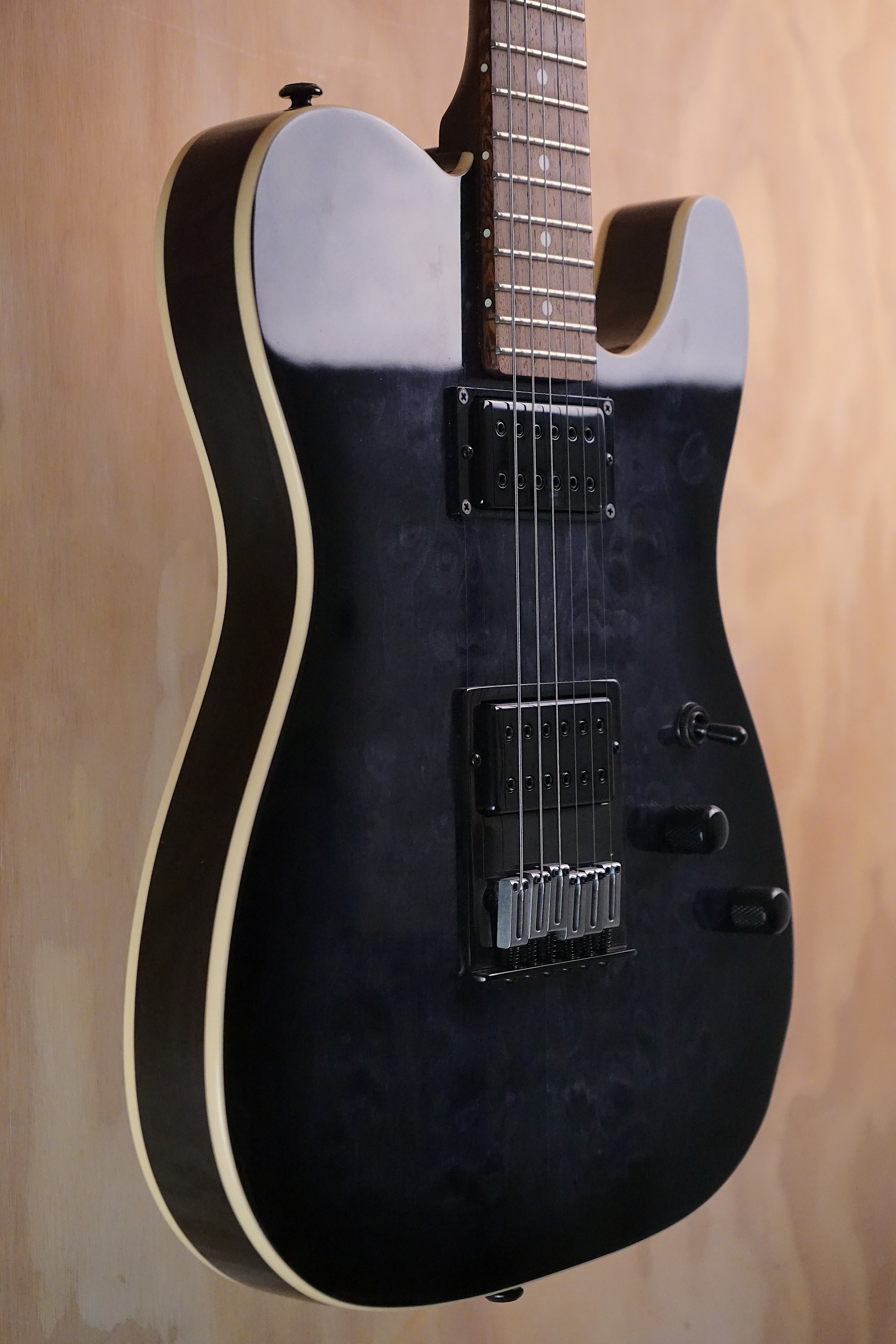 Schecter PT Pro Trans Black Burst Wenge Neck Electric Guitar, (Used)