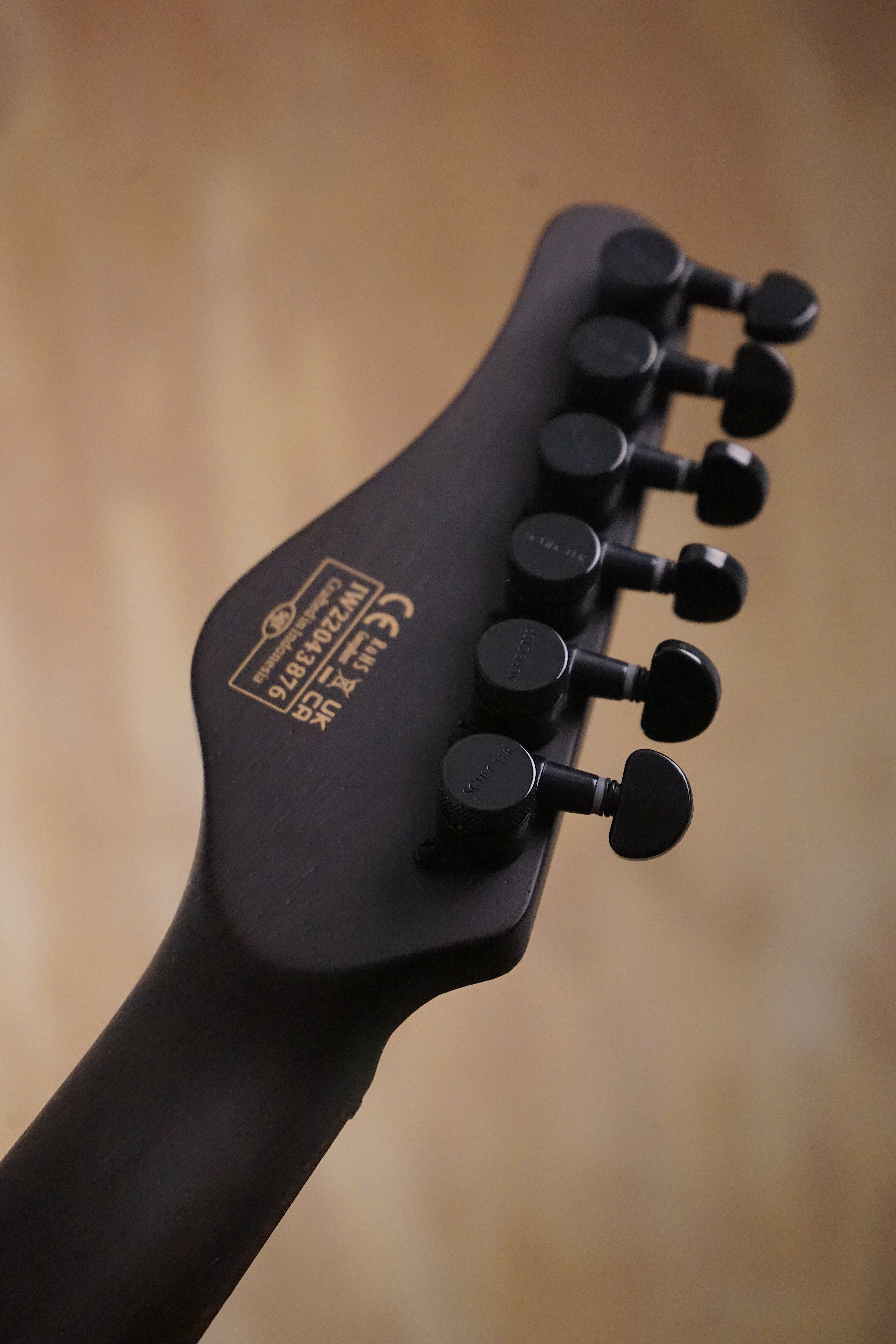 Schecter PT Pro Trans Black Burst Wenge Neck Electric Guitar, (Used)