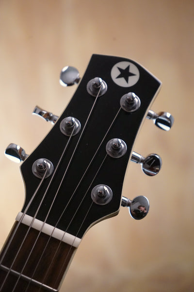 Blackstar Carry-On Travel Guitar ST Black with Blackstar Fly, (Used) - Fair Deal Music