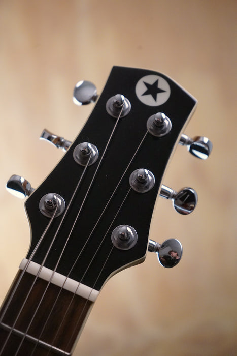 Blackstar Carry-On Travel Guitar ST Black with Blackstar Fly, (Used) - Fair Deal Music
