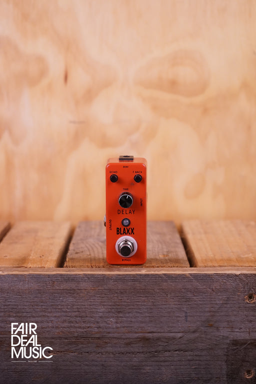 blaxx distortion pedal Blaxx Delay Pedal, USED — Fair Deal Music