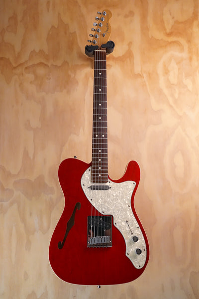 1997 Fender Thinline Telecaster Translucent Red, (Used) - Fair Deal Music