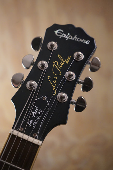Epiphone Les Paul Standard Pelham Blue Electric Guitar, (Used)