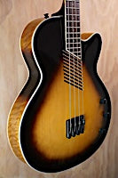 Washburn AB40VS Electro Acoustic Bass Guitar V Sunburst, (Used)