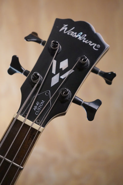 Washburn AB40VS Electro Acoustic Bass Guitar V Sunburst, (Used)