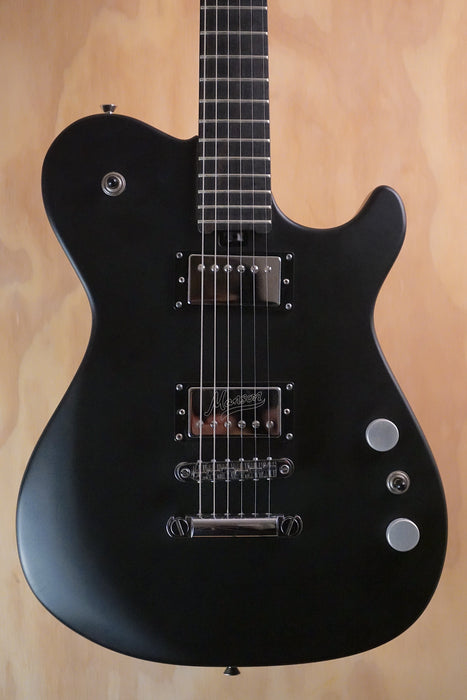 Manson MA-2 EVO Dry Satin Black Electric Guitar, (Used)