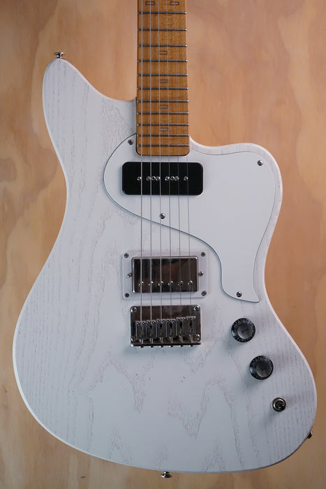 PJD St John White Electric Guitar, (Used)