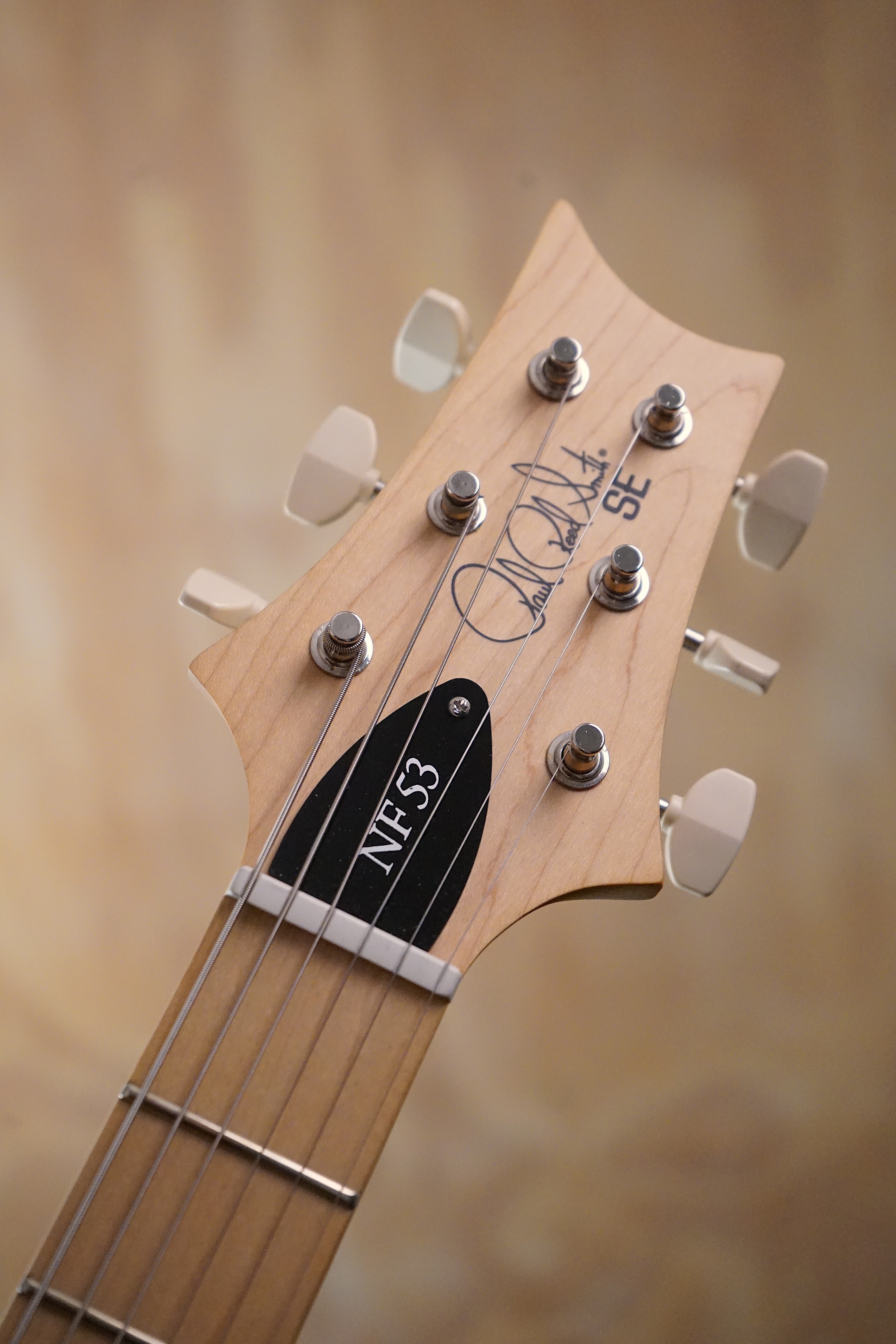 PRS SE NF 53 Pearl White Electric Guitar, (Nearly New) - Fair Deal Music