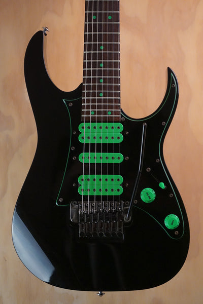 Ibanez UV70P Steve Vai Universe 7-String Black, (Used, Comm)