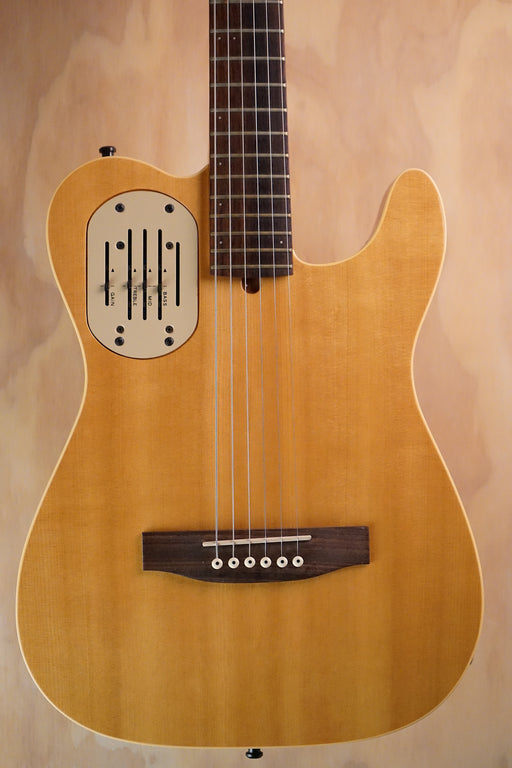 Godin Acousticaster Natural Cedar Top, (Used) - Fair Deal Music