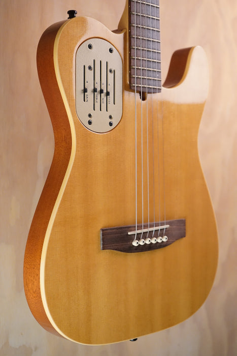 Godin Acousticaster Natural Cedar Top, (Used)