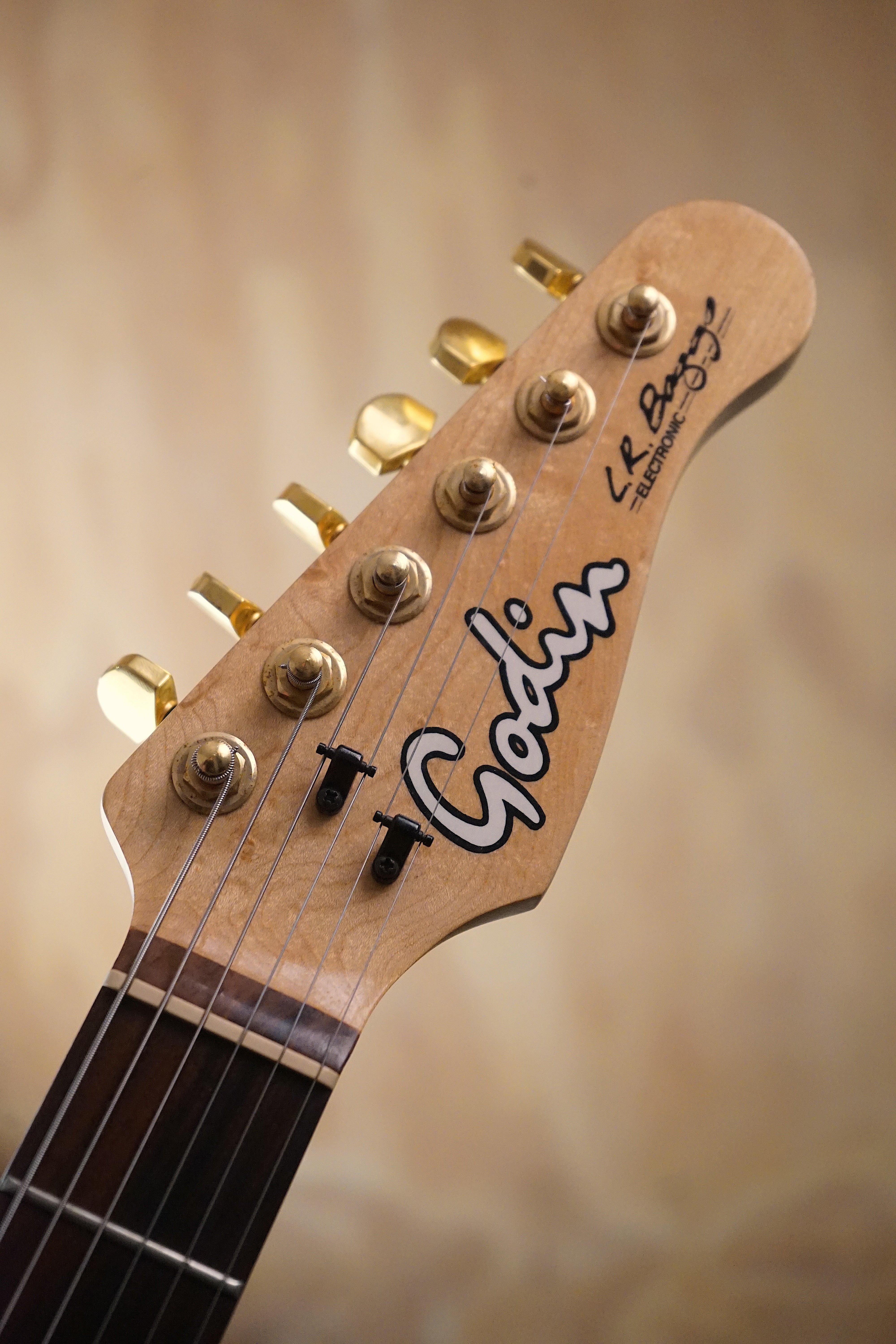 Godin Acousticaster Natural Cedar Top, (Used) - Fair Deal Music