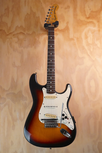 Squier JV Stratocaster Sunburst Roland GR Pickup Mod Electric Guitar, (Used)